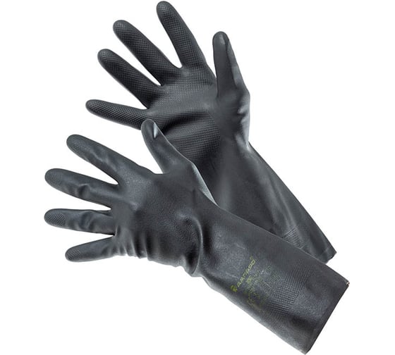 Изображение товара Влагостойкие химостойкие неопреновые перчатки Ампаро Зевс (т) размер M 6890 (457417)-M