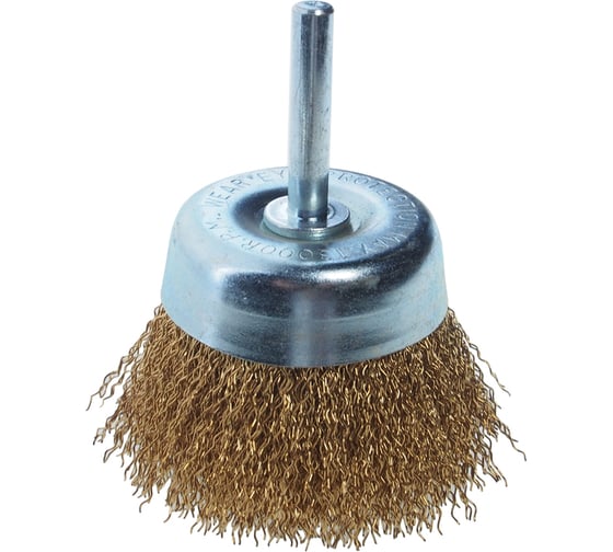 Изображение товара Щетка чашечная (50 мм; латунь, волнистая) для дрели JTC 5853