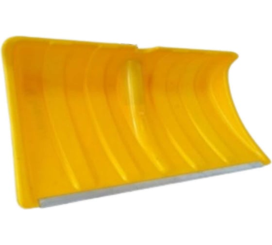 Изображение товара Пластиковая лопата ООО Агростройлидер №7 500x380мм цветная с алюминиевой планкой без черенка СНЕГ-01.35