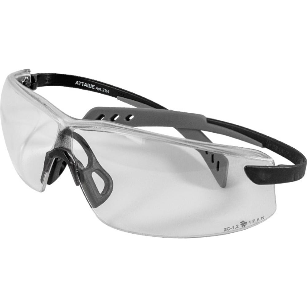 Купить Открытые очки ампаро атташе прозрачные линзы с af-as покрытием, экстра-гибкие дужки оправы 2114