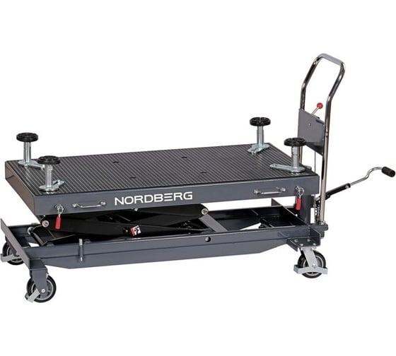 Изображение товара Стол подъемный гидравлический NORDBERG 1000 кг для АКБ электромобиля, двойные ножницы N3T1000GH