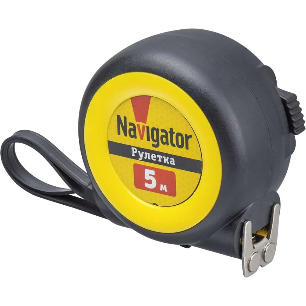 Изображение товара Рулетка Navigator 80 258 NMT-Ru01-A-5-19 5м х 19мм измерительный инструмент