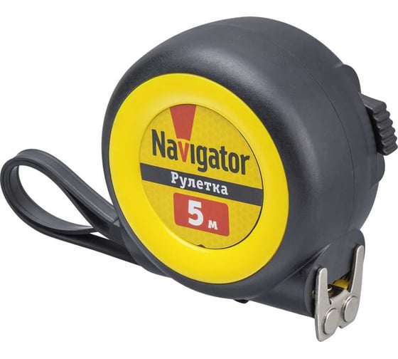 Изображение товара Рулетка Navigator 80 258 NMT-Ru01-A-5-19 (автостоп, 5 м х 19 мм) 80258