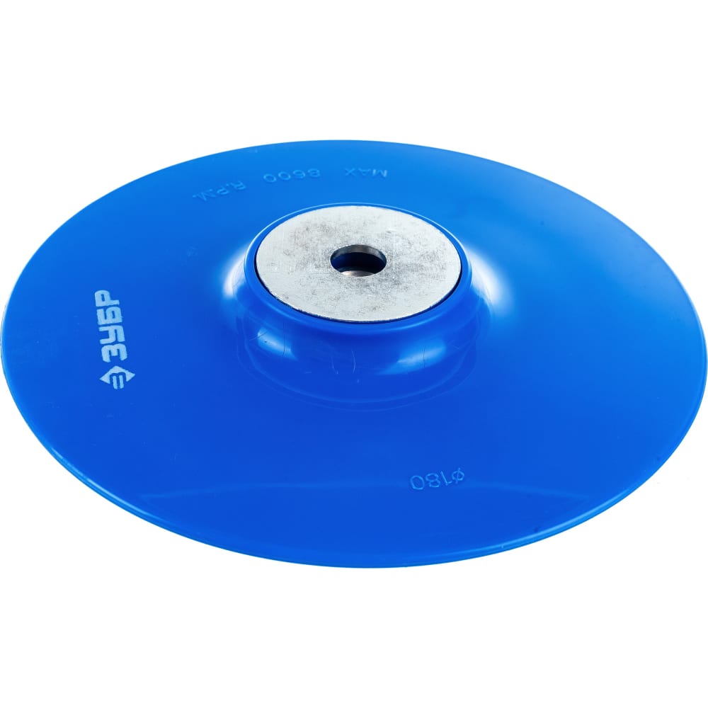 Пластиковая опорная тарелка для УШМ под круг фибровый ЗУБР тарелка опорная зубр 35775 150 пластиковая для ушм под круг фибровый d 150мм м14