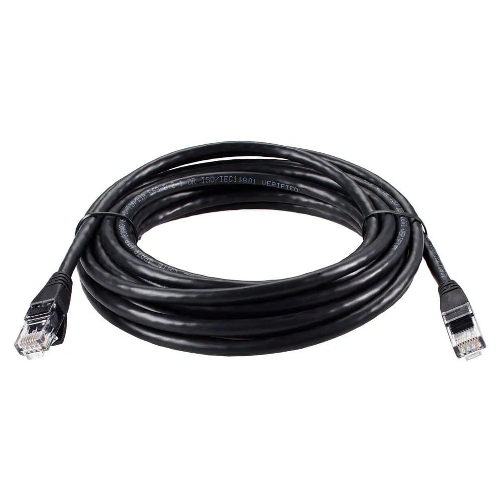 Изображение товара Патч-корд кат.6 UTP 7,5 м черный RJ45, AOpen/Qust