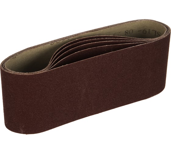 Изображение товара Лента абразивная бесконечная (5 шт; 75х457 мм; P120) КЕДР 54723