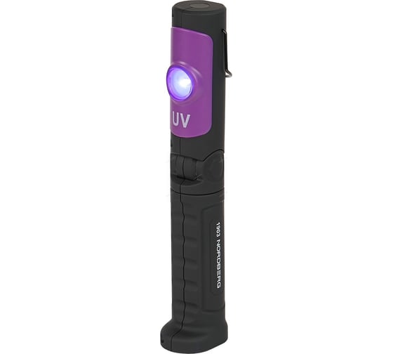 Изображение товара Светодиодный фонарь NORDBERG УФ, аккумуляторный, 3,6 В 1903