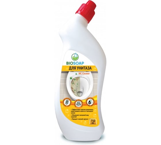 Изображение товара Для генеральной уборки санузлов АиС BIOSOAP 750 мл 9150577