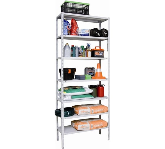 Изображение товара Стеллаж металлический Cobalt pмс-257/500 с 7-ю полками 1000x500x2500 161452