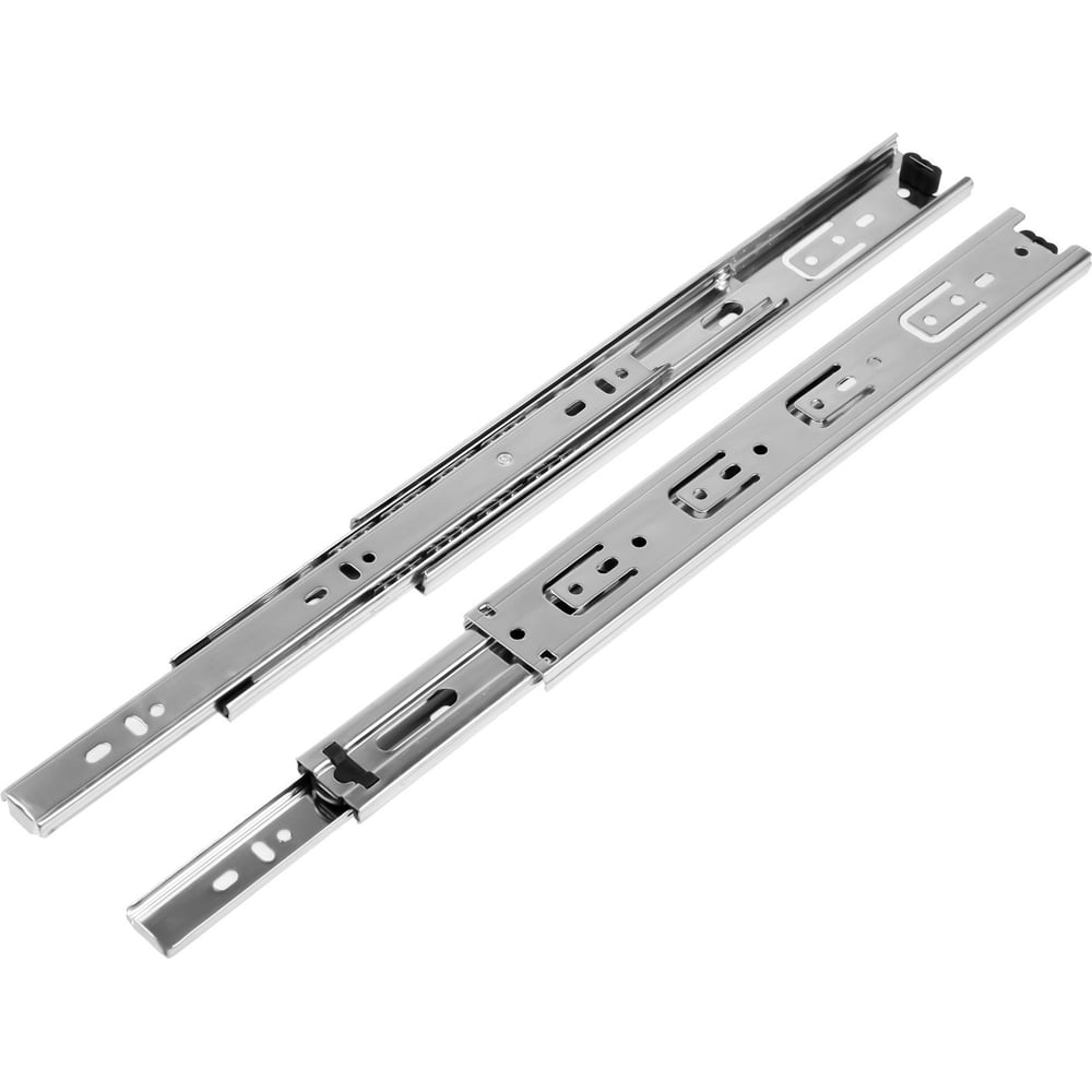 Изображение товара Шариковые направляющие ТУНДРА L=300 мм высота 42 мм 2 шт из металла