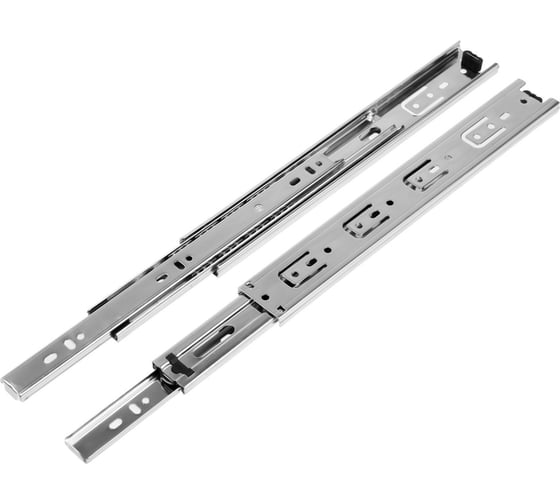 Изображение товара Шариковые направляющие ТУНДРА L=300 мм, Н=42 мм, толщина 0,7 мм. 2 шт. 9236144