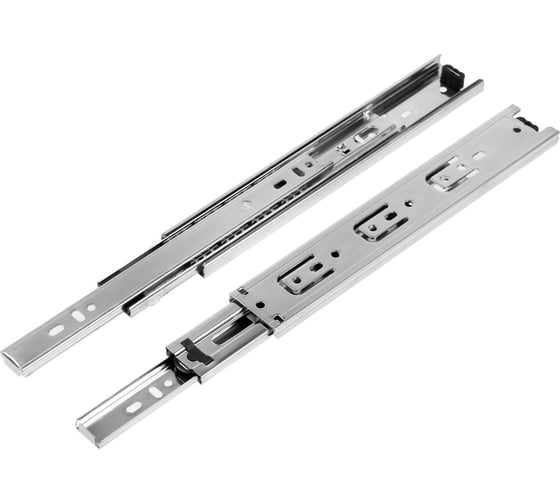 Изображение товара Шариковые направляющие ТУНДРА L=250 мм, Н=42 мм, толщина 0,7 мм. 2 шт. 9236143