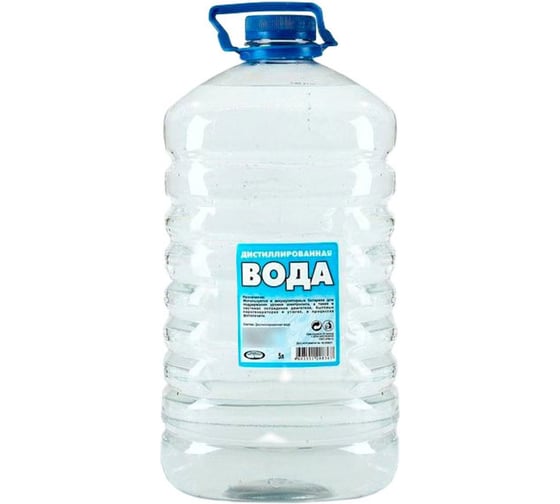 Изображение товара Вода дистиллированная 5 л, пэт СТАРТ 4607952902305