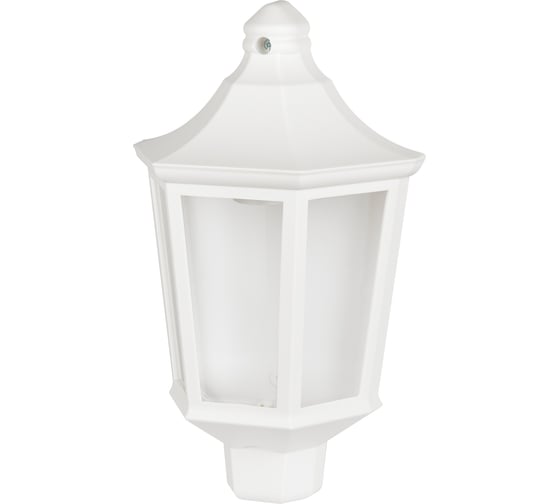 Изображение товара Садовопарковый светильник ЭРА НБУ 0660003 Ника 60Вт белый прозрачный Б0061161