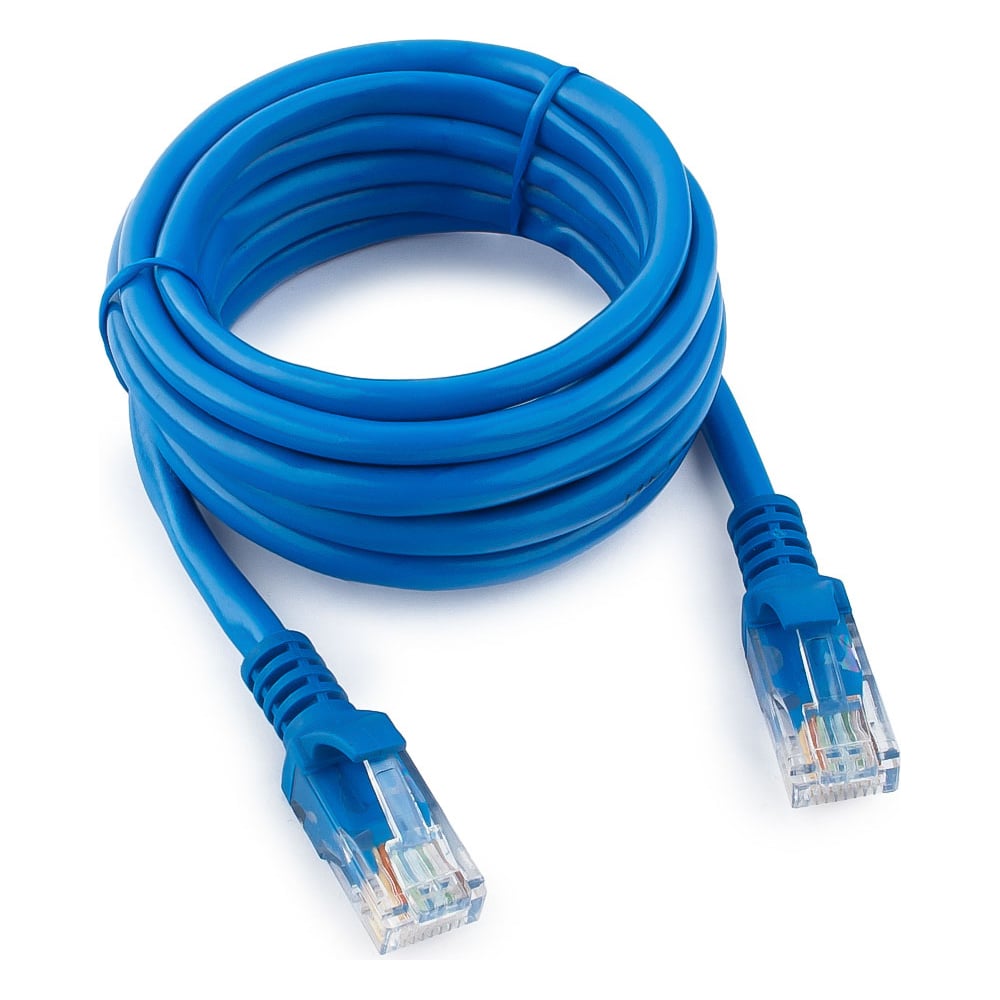 Литой многожильный медный патч-корд Cablexpert greenconnect патч корд прямой 0 1m utp кат 5e синий позолоченные контакты 24 awg литой gcr lnc01 0 1m ethernet high speed 1 гбит с rj45 t568b