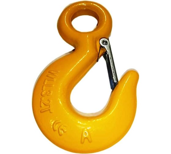 Изображение товара Крюк с проушиной 320А 3.2 тонны ООО «Грузовые стропы» КП3203Т