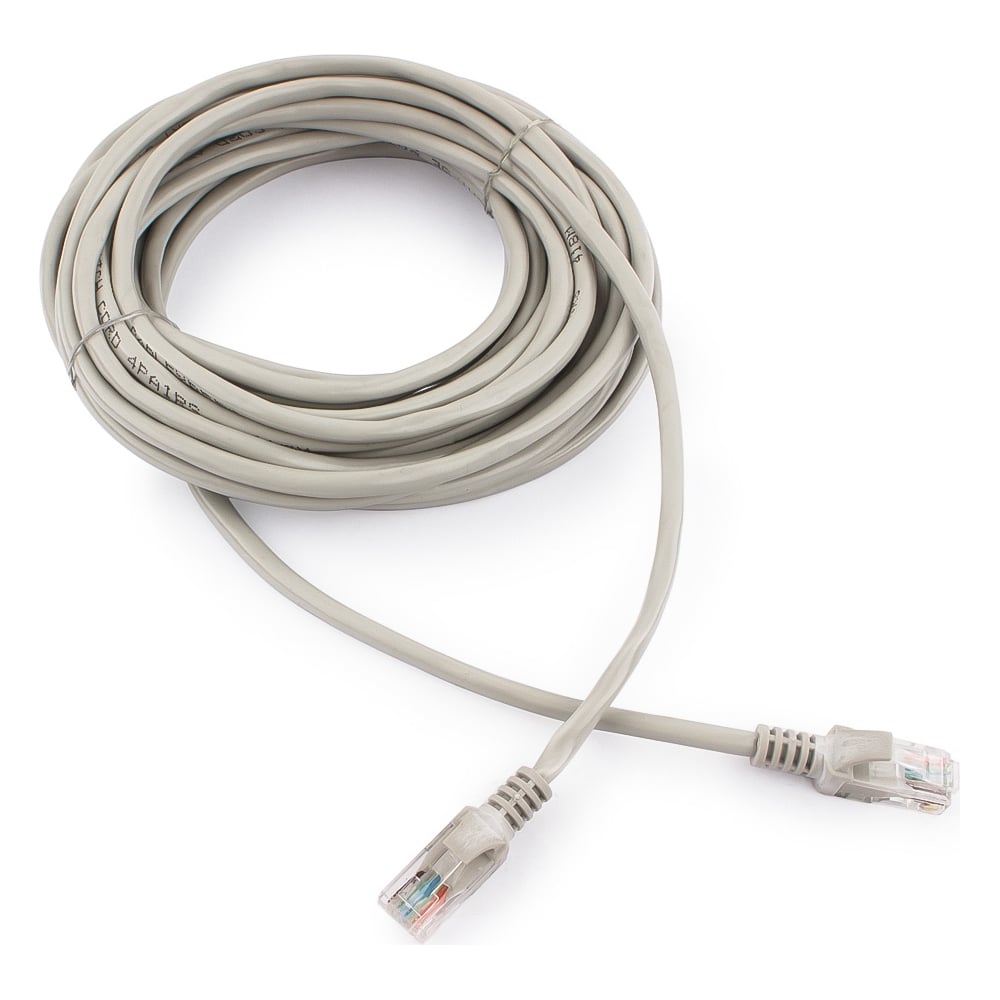 Литой многожильный медный патч-корд Cablexpert патч корд gcr utp cat 6 10 гбит с компьютерный кабель для интернета медный 2м