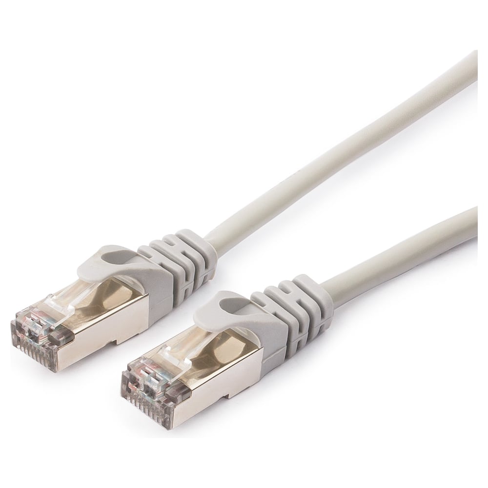 Изображение товара Многожильный патч-корд Cablexpert FTP кат 5е 3м серый литой RJ45