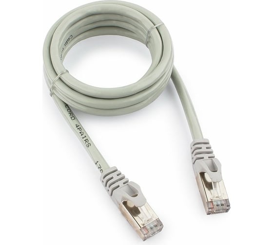 Изображение товара Многожильный патч-корд Cablexpert FTP кат.6, 1.5м, литой, серый PP6-1.5M