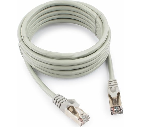 Изображение товара Патч-корд Cablexpert FTP кат.6, 3м, литой, многожильный серый PP6-3M