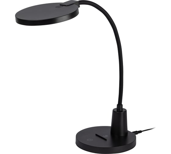 Изображение товара Настольный светильник ЭРА NLED50110WBK светодиодный черный Б0059840