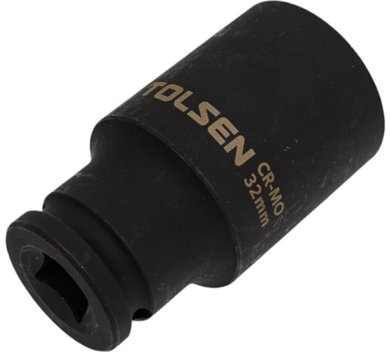 Изображение товара Головка торцевая ударная глубокая шестигранная 32 мм, 1/2"DR TOLSEN 18282