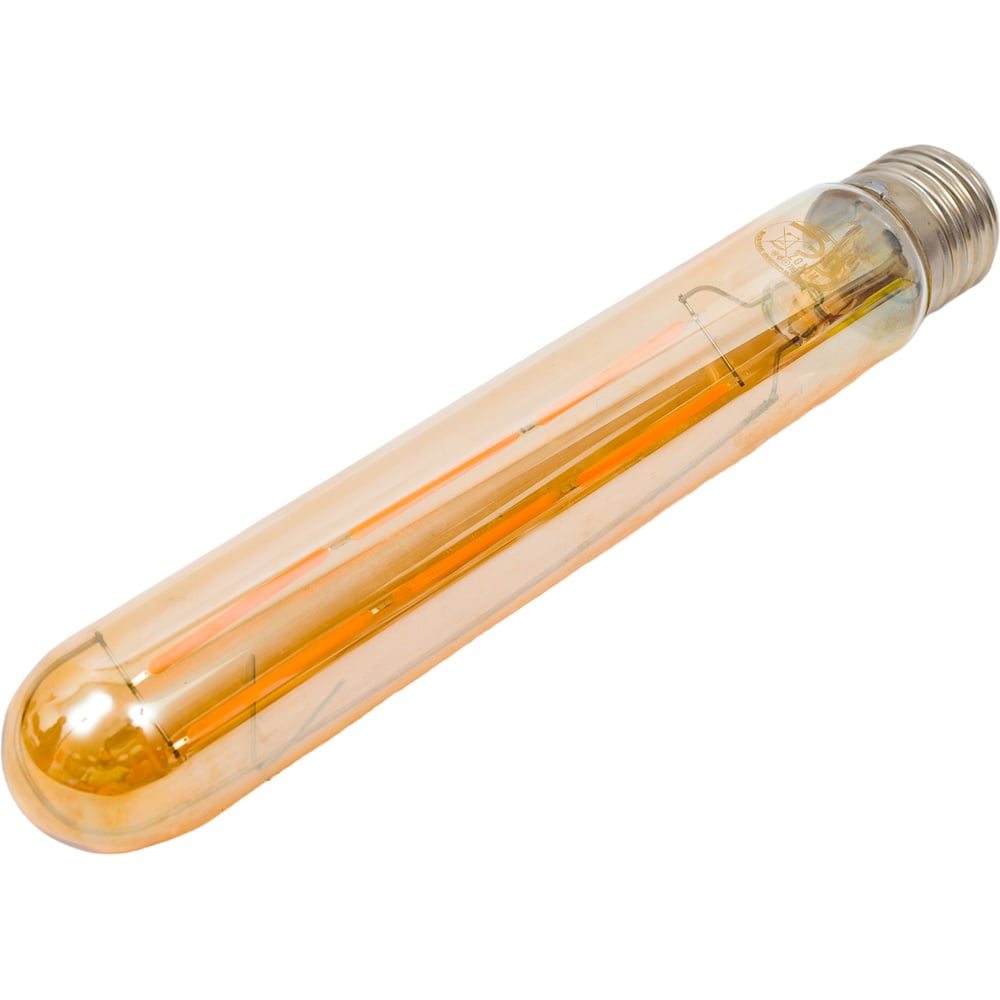 Изображение товара Sветодиодная филаментная лампа HOROZ ELECTRIC RUSTIC TUBE-6 6W 2200K E27