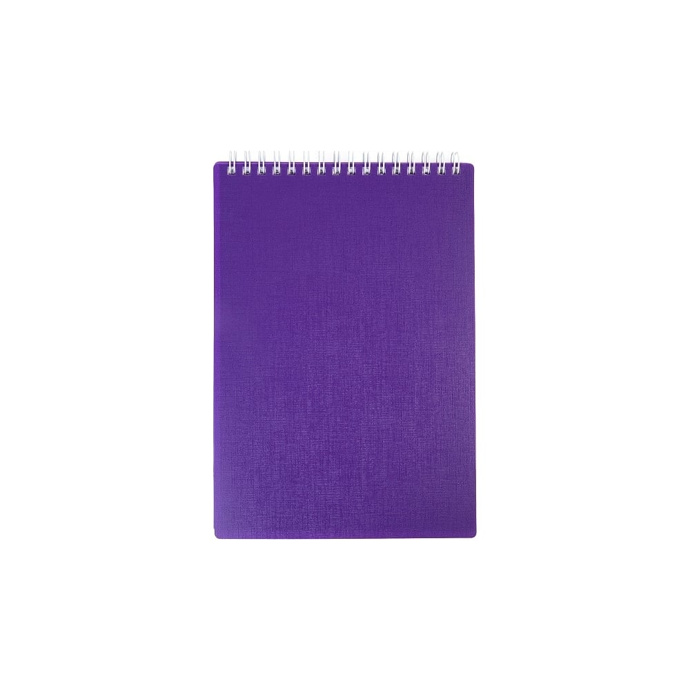 Изображение товара Блокнот Hatber CANVAS 80 листов А5 клетка фиолетовый для учебы и работы
