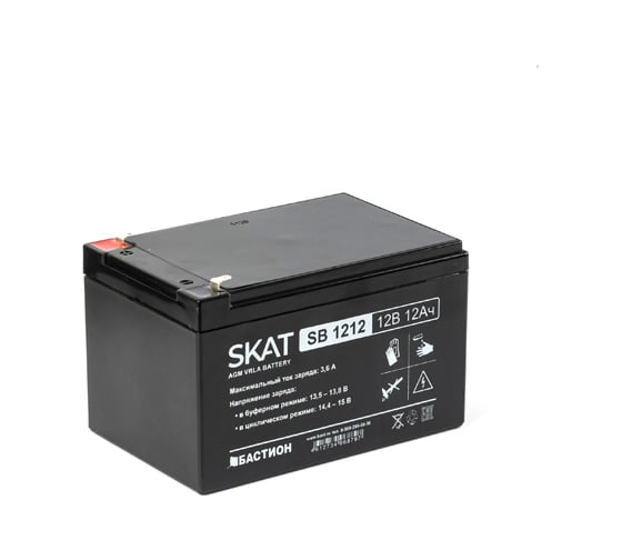 Изображение товара Аккумулятор свинцово-кислотный SKAT SB 1212 Бастион 2535