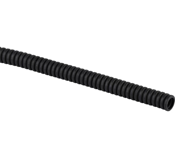 Изображение товара Гофрированная труба ЭРА ПНД GOFR4025HDT тяжелая, черная, 40мм, с зондом, 25м Б0057951