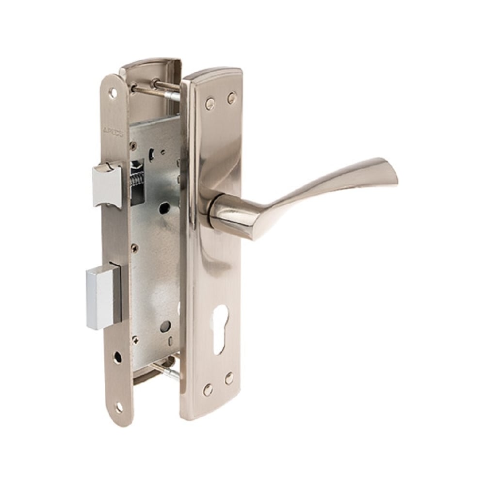 Изображение товара Врезной замок Apecs 1823-NIS 33560 цилиндровый для деревянных и металлических дверей