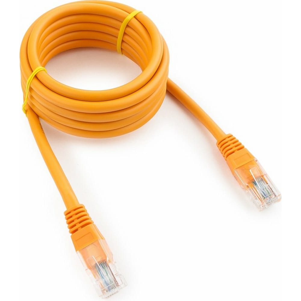 Литой многожильный патч-корд Cablexpert патч корд cablexpert utp pp12 0 5m o кат 5e 0 5м оранжевый pp12 0 5m o