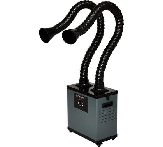 Изображение товара Дымоуловитель FUMECLEAR fc-1002a с дымоприемниками 2x75мм FC-1002A-75