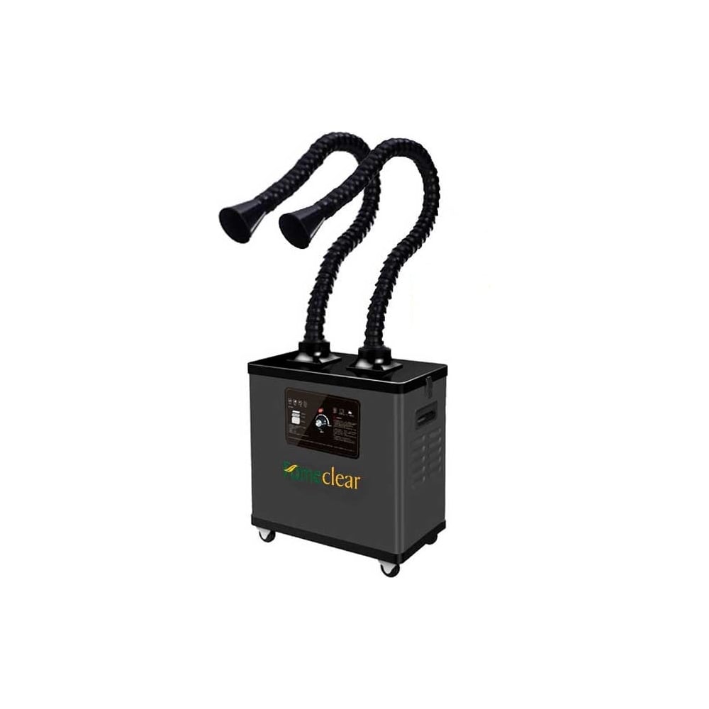 Изображение товара Антистатический дымоуловитель FUMECLEAR fc-1002a с дымоприемниками 2x50мм профессиональный