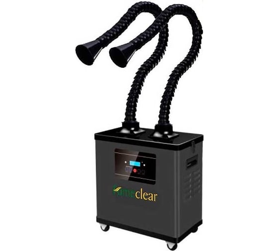 Изображение товара Антистатический дымоуловитель FUMECLEAR fc-1002 с дымоприемниками 2x50мм FC-1002-50-ESD