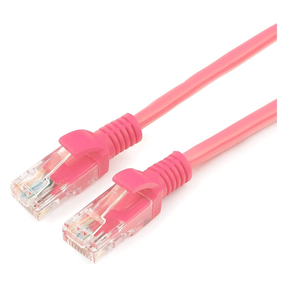 Изображение товара Патч-корд Cablexpert UTP PP12-5M/R кат 5е 5 метров розовый легкий кабель Изображение товара Патч-корд Cablexpert UTP PP12-5M/R кат 5е 5 метров розовый легкий кабель
