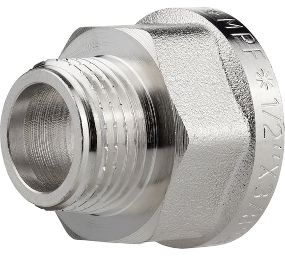 Изображение товара Переходник с ребордой под прокладку MPF для гибкой подводки 1/2" х 3/8" в/н  ИС.072771