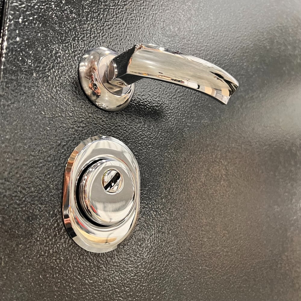 Изображение товара Дверь DIVA 40 зеркало 2050x960 мм, правая, титан - Д15 Софт Шампань УТ-00075079