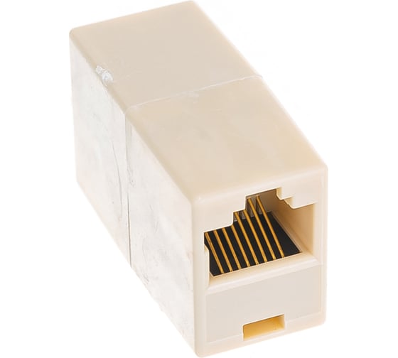 Изображение товара Соединитель Cablexpert RJ-45F/RJ-45F (кат.5e ), TA350/1