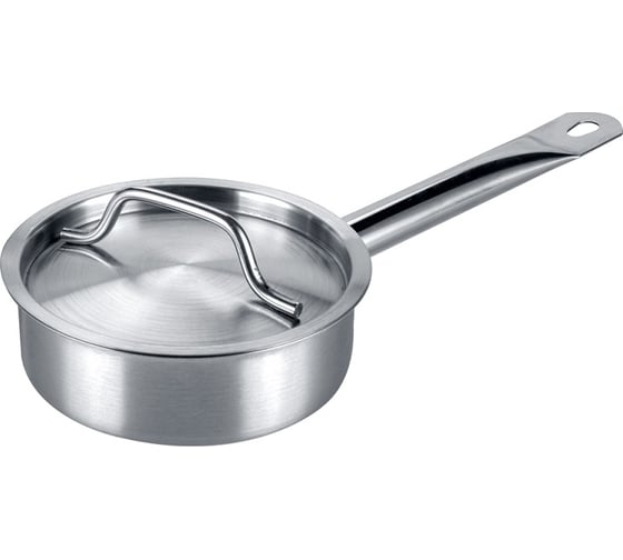 Изображение товара Сотейник Viatto с тройным дном, нержавеющая сталь, 180x65 мм, 1.65 л, с 1 ручкой, 101604 71750