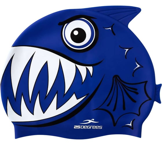 Изображение товара Детская шапочка для плавания 25DEGREES Bob Navy 25D22008K, силикон, ЦБ-00001728