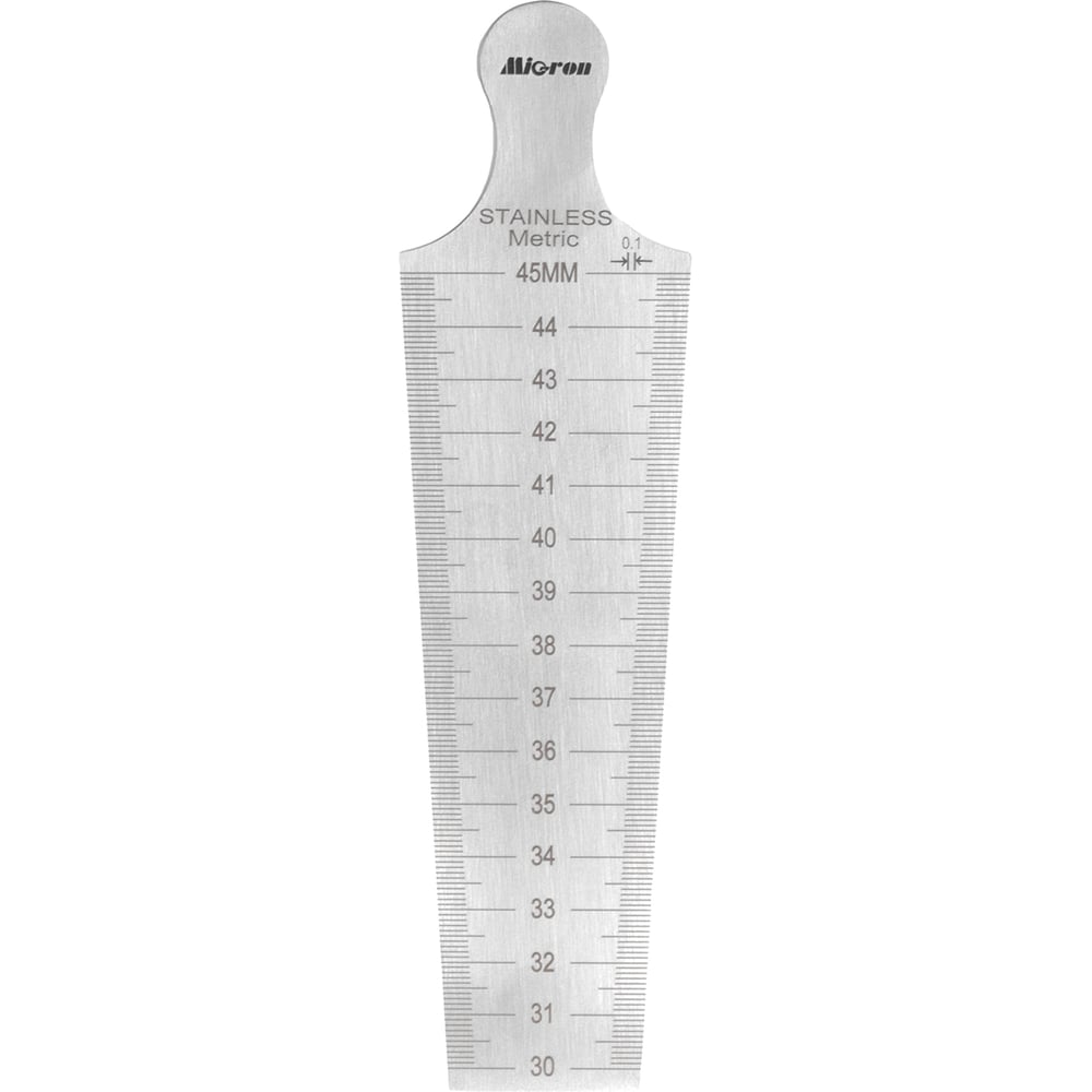 Изображение товара Шаблон сварщика WG 13 30-45 мм МИК Micron 404149 - универсальный инструмент для точной сварки труб