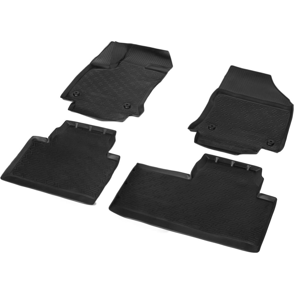 Изображение товара Коврики салона Rival для Geely Okavango VX11 2023 полиуретан черный