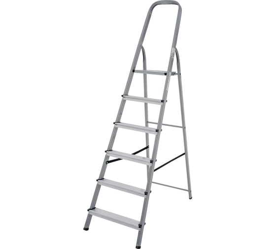 Изображение товара Стремянка Новая Высота сталь/алюминий, 6 ступеней 1130106