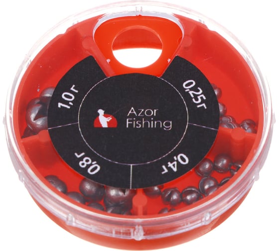 Изображение товара Маленький набор грузил AZOR FISHING маленький 338-112