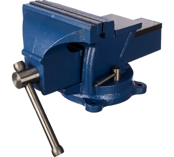 Изображение товара Слесарные тиски GRIFF 200 мм, поворотные, стальные, с наковальней 17кг g164012