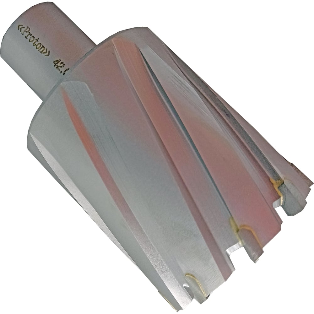 Изображение товара Сверло корончатое PROTON d42мм h35 для сверления отверстий твердый сплав