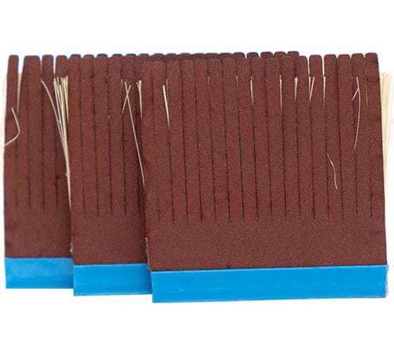 Изображение товара Абразивный вкладыш delta abrasive ширина лепестка 3 мм, зерно 150, 1000 мм Deltatools 08-1025