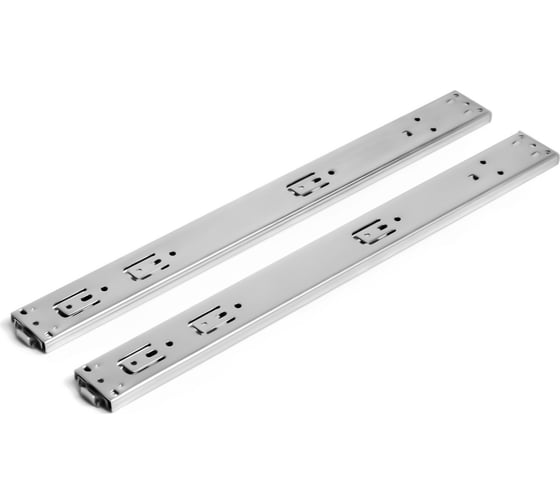 Изображение товара Шариковые направляющие ТУНДРА система Push to Open 4512, L=450 мм, H=45 мм, 2 шт. 9235282