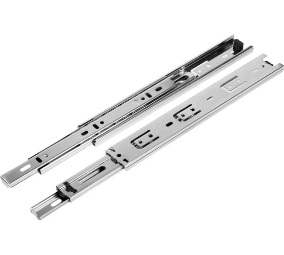 Изображение товара Шариковые направляющие ТУНДРА L=250 мм, Н=35 мм, толщина 0.6 мм, 2 шт. 9236137